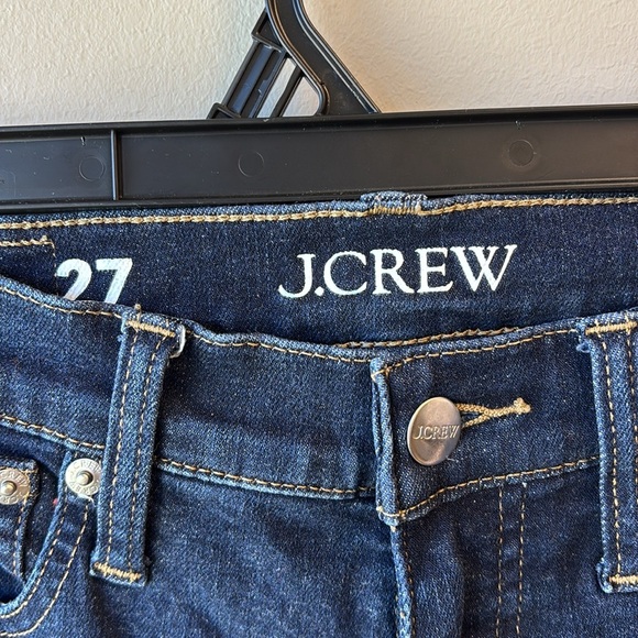 J. Crew Dark Indigo Straight Jeans - Picture 3 of 7